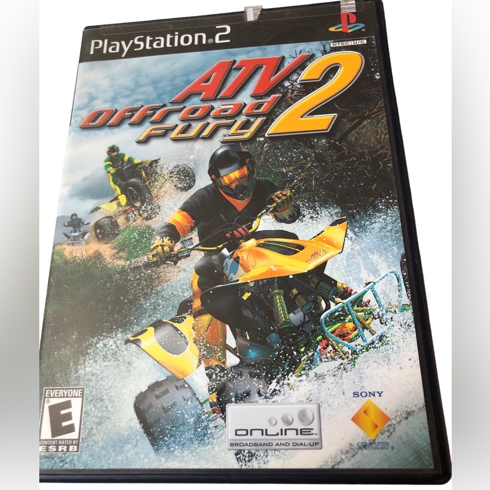 ATV Offroad Fury 2 PS2 (Sony PlayStation 2, 2002) w/ Manual Tested